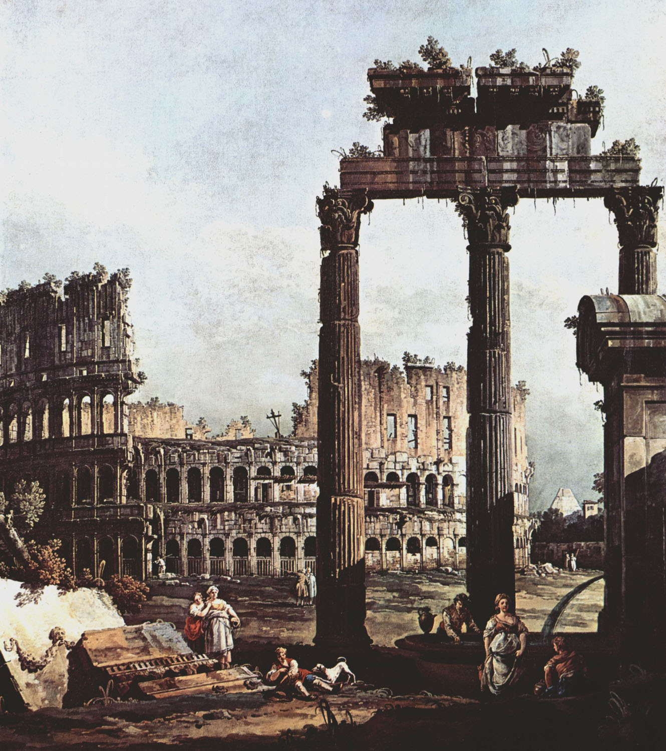 Bernardo Bellotto,Le Colisée (1740-1760, date indéterminée)